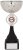 215mm SILVER BLACK CUP TROPHY