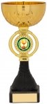 175mm GOLD BLACK CUP TROPHY