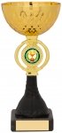 190mm GOLD BLACK CUP TROPHY