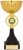 190mm GOLD BLACK CUP TROPHY