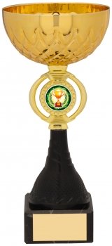 215mm GOLD BLACK CUP TROPHY