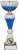 210mm SILVER BLUE CUP TROPHY