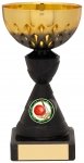 150mm GOLD BLACK TROPHY