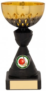 150mm GOLD BLACK TROPHY