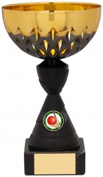 200mm GOLD BLACK TROPHY