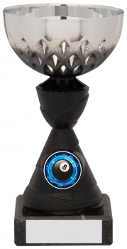 150mm SILVER BLACK TROPHY