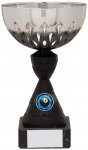 200mm SILVER BLACK TROPHY