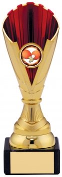 7.5Inch GOLD RED TROPHY
