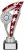 220mm SILVER RED TROPHY