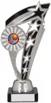 8" SILVER BLACK TROPHY