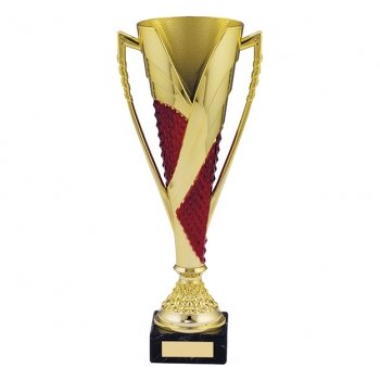 13Inch GOLD RED TROPHY