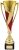 14.5" GOLD RED TROPHY