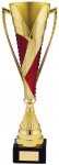 15.75" GOLD RED TROPHY