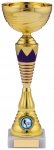 11"GOLD AND PURPLE TROPHY