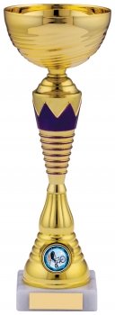 11InchGOLD AND PURPLE TROPHY