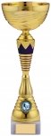 12.5"GOLD AND PURPLE TROPHY