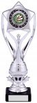 10"SILVER PINK TROPHY