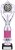11.5"SILVER PINK TROPHY