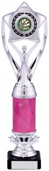 12.5inchSILVER PINK TROPHY