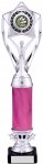 13.5"SILVER PINK TROPHY