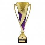 13.5" GOLD AND PURPLE TROPHY