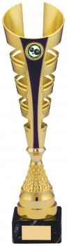 15.75inch GOLD AND PURPLE TROPHY