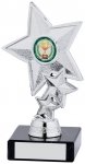 6" STAR TROPHY HOLDER T/126 S112S