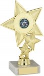 6" STAR TROPHY HOLDER TROPHY