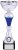 9.75"SILVER BLUE TROPHY T/158