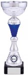 10.5"SILVER BLUE TROPHY T/158