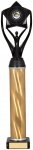16" BLACK/GOLD TUBE TROPHY S134B