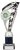 10.25" SILVER/BLACK TROPHY S136B