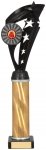 14.25" BLACK/GOLD SAIL TROPHY S134B