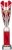 12" SILVER/RED TUBE TROPHY S136B