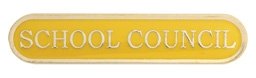 YELLOW SCHOOL COUNCIL ENAMEL