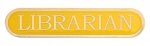 YELLOW LIBRARIAN ENAMEL BAR
