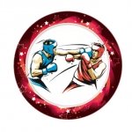 BOXING PAIR 1"VINYL CENTRE