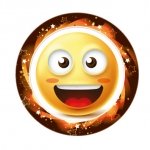 EMOJI 1"VINYL CENTRE
