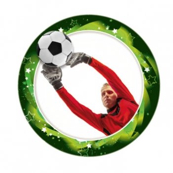 FOOTBALL GOALIE 1InchVINYL CENTRE