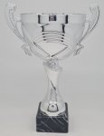 11.5" SILVER CUP WITH HANDLES