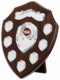 10inch DARK CHERRY 7 YEAR SHIELD