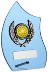 5.5" BLUE GLASS AWARD