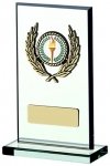 5.25" GLASS PLAQUE AWARD