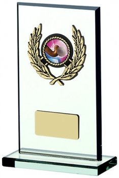 6.75inch GLASS PLAQUE AWARD