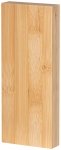BAMBOO RECTANGLE BLOCK 25 X 80 X 200MM      CASE 36