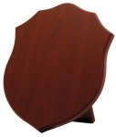 14" MAHOGANY LARGE SHIELD