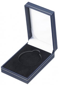 50MM LEATHERETTE MEDAL BOX