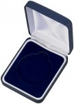 60MM BLUE PADDED MEDAL BOX