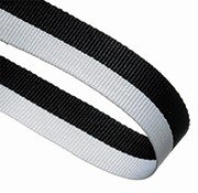 BLACK AND WHITE 22MM WIDE