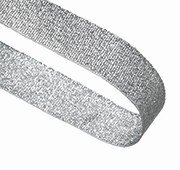 GLITTER SILVER 22MM WIDE